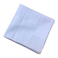 Cotton Wedding Bride White Bandana Handkerchief Tuxedo Pocket Square Hankie